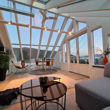 Glass Roof Private Loft In Tromso Tromsø Exterior foto